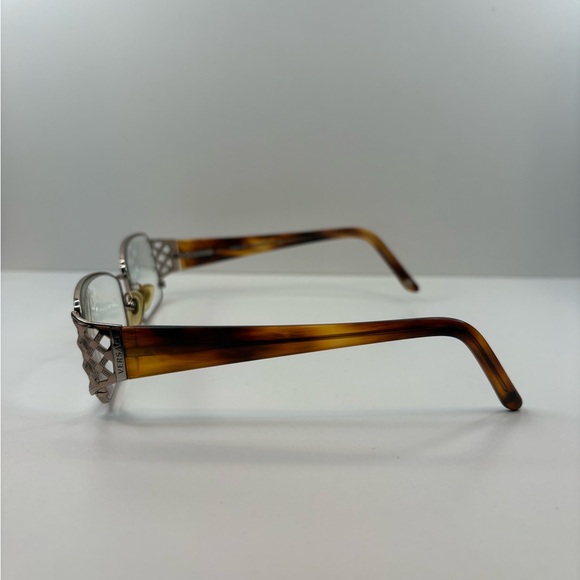 FRAMES ONLY- Versace MOD 1160 1052 Tortoise Rectangular Eyeglasses 53•16•130 - Picture 4 of 14
